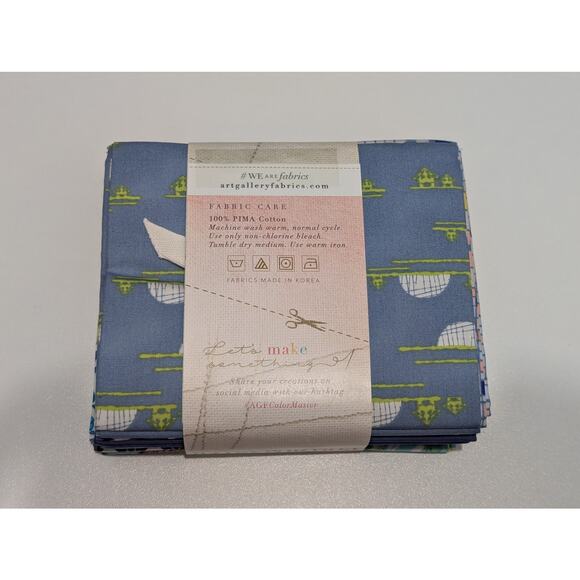 Sapphire Shine Edition Color Master Fat Quarter Bundle by Art Gallery Fabrics - Picture 4 of 8